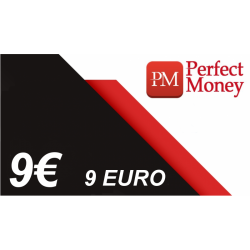 KOD PERFECT MONEY EUR 9€